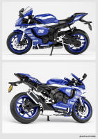 Modelo De Motocicleta Yamaha R1M a Escala 1/12 En Aleación De Zinc Con Absorción De Choque Regalo Para Niños Juguetes De Motocicleta De Escala Pequeña - details 11