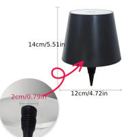 Lámpara De Mesa USB Para Botellas De Vino Con Control Táctil Y 3 Colores Iluminación Nocturna Ajustable Para Barra Escritorio - details 9