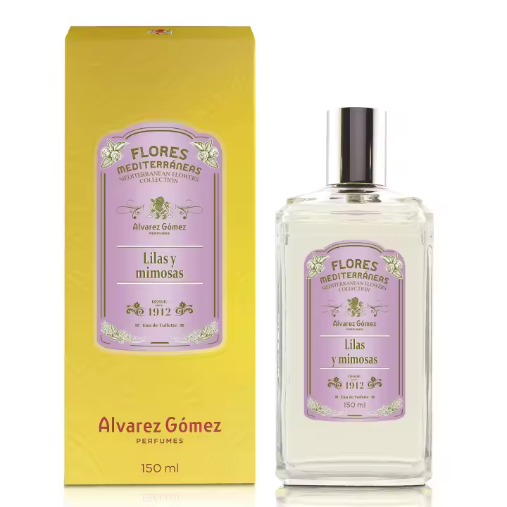 Alvarez Gomez Flores Mediterráneas, Lilas y Mimosas, Eau de Toilette, 150 Mililitros - 1