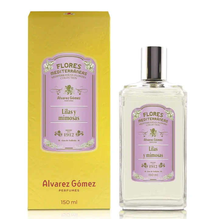 Alvarez Gomez Flores Mediterráneas, Lilas y Mimosas, Eau de Toilette, 150 Mililitros - 1