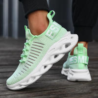 Zapatos De Deporte Casuales Para Hombre Transpirables Corrida Plataforma Tenis Caminar Entrenamiento Zapatillas Confortables Talla Verdadera Material Superior De Tejido Y Suela EVA - details 2