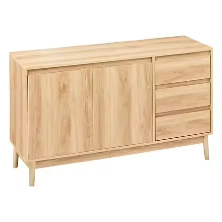 APARADOR BAJO EFECTO MADERA ABANA MARCA 5 FIVE - 1