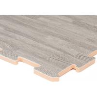 Alfombra  Puzzle 9 Piezas Parqué Gris Madera, Baldosas de Espuma EVA Resistente 30x30 cm x1 cm Grosor - Antideslizante, Protege Suelos de Arañazos, Reduce Ruido, Fácil Limpieza y Montaje, para Gimnasio, Bebés, Jardín o Terraza Baldosas Puzzle Ecológicas - details 1