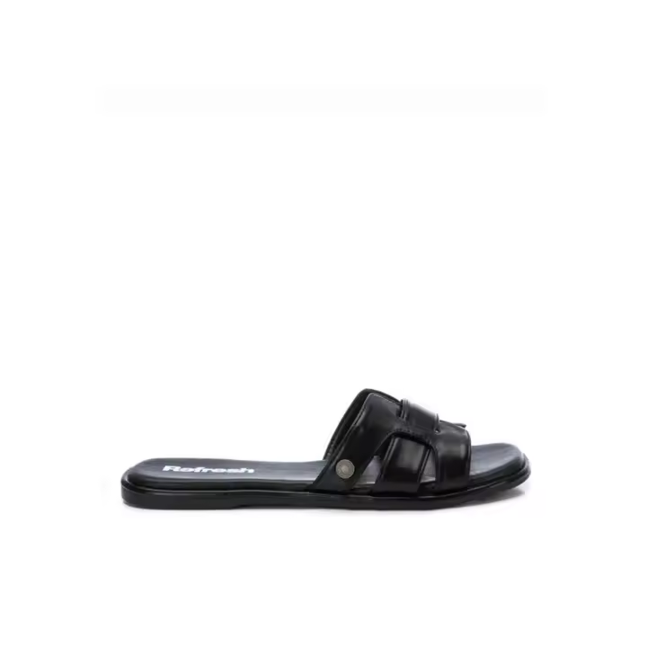 Sandalias marca Refresh modelo 172553-01 para mujer en color negro - 1