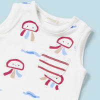 Mayoral Pelele punto combinado de bebé Niño 1729 MULTICOLOR ropa niños Summer ROYALE CORDONETS - details 5