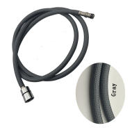 Tubo De Goma Para Grifo Bourdillat F1/2 M15*1 Conexión Rápida Accesorios De Cocina Color Gris / Negro 150cm - details 3