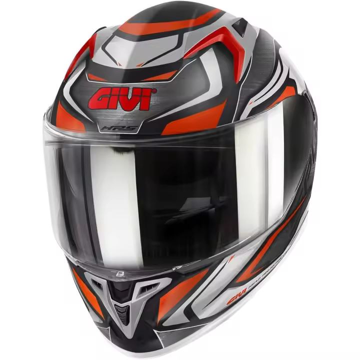 Casco Integral Givi 50.9 Atomic Negro Gris Rojo - 1