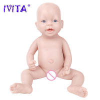 Muñeca De Bebé Reborn Realista De Silicona 100% IVITA WB1555 14.56 Pulgadas 1.65 Kg Muñeca De Bebé De Niño Suave Para DIY Y Juegos Educativos - details 14