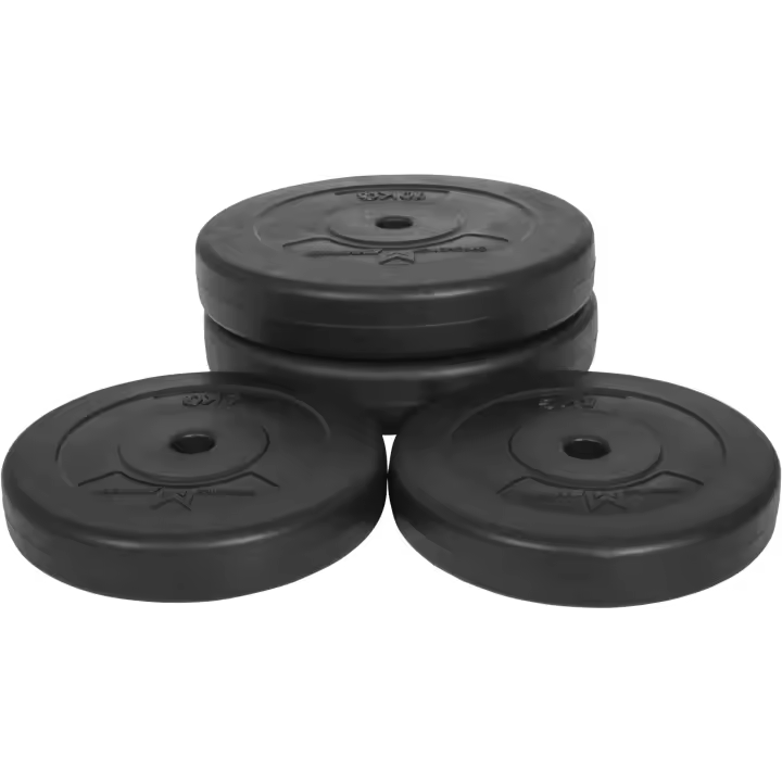 Gyronetics Juego de discos de pesas E-Series de 25 mm y 30 kg - 1