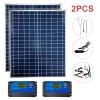 Kit De Batería De Carga Rápida 500W 12V Panel Solar Fotovoltaico Controlador De 500W 100A Para Camping RV Hogar Y Coche - details 15