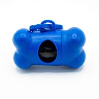 Dispensador de Bolsas para excrementos de Perros con Forma de Hueso - Soporte para Bolsas para excrementos de Mascotas (Incluye 1 Rollo de 15 Bolsas) Dispensador de Bolsas para Recogida de Colores Aleatorios (7 Colores) - details 4