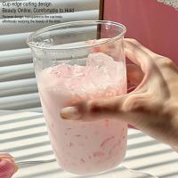 Taza De Café Latte De Vidrio De Alta Borosilicato Resistente Al Calor Taza De Bebida Fría Para Agua Leche Cerveza Jugo Té Whiskey Vino - details 10