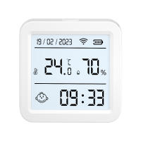Sensor De Temperatura Y Humedad Inteligente Tuya WIFI Con Pantalla LCD Soporte Para Alexa Y Google Assistant Medidor Digital Para El Hogar - details 17