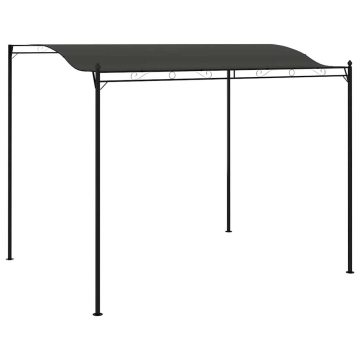vidaXL Toldo parasol gris antracita 3x2,4 cm