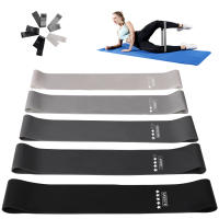 Banda De Resistencia Para Ejercicio Fitness Y Yoga Entrenamiento De Pilates Crossfit Equipo De Gimnasio Para Estiramiento Y Acondicionamiento Corporal - details 1