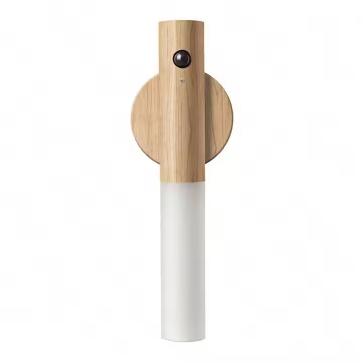 Lámpara LED nocturna con sensor de movimiento, magnética y portátil, recargable USB-C, multifuncional para pared o linterna, modo automático de encendido y apagado - 1