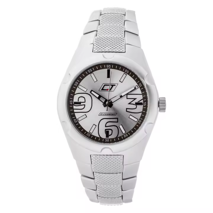 Chronotech Reloj Analógico para Hombre de Cuarzo con Correa en Acero Inoxidable CC7039M-06M - 1