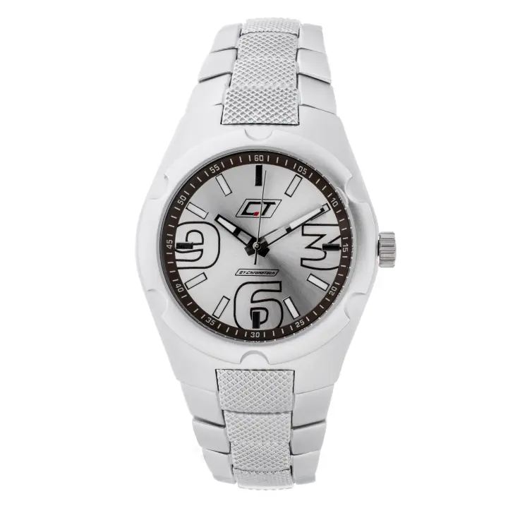 Chronotech Reloj Analógico para Hombre de Cuarzo con Correa en Acero Inoxidable CC7039M-06M - 1
