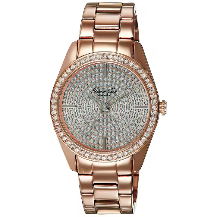Kenneth Cole Ikc4958 Brooklyn Reloj Para Para Mujer Color Bronze - 1