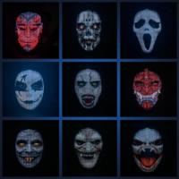 Bluetooth APP Control Smart LED Face Masks Programmable Change Face DIY Photoes For Party Display LED Light Mask For Halloween Carnival - details 4
