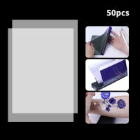 50 Pcs Bolsa De Productos Técnicos Nuevos Película De Transferencia Tatuaje Transparente Papel De Transferencia Térmica Para Patrón Transparente - details 0