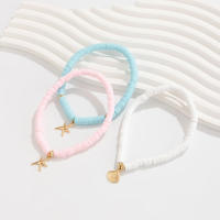 PuRui Anklets De Color Dorado Con Estrella De Mar Para Mujeres Conjunto De 3 Piezas Joyería Casual Para Playa Y Fiestas - details 5
