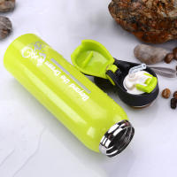 Botella De Agua Para Bicicleta Deportiva De 500ML Acero Inoxidable Termo Para Ciclismo Y Viajes Equipo De Deporte Al Aire Libre - details 7
