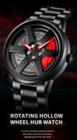 Reloj De Pulsera Deportivo VA VA VOOM Con Dial Rotatorio Y Correa De Acero Inoxidable Resistente Al Agua 3Bar Movimiento De Cuarzo Reloj Para Hombre - details 4