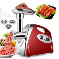 Picadora de carne eléctrica potente máxima 2800W picadora de carne resistente picadora de salchichas - details 0