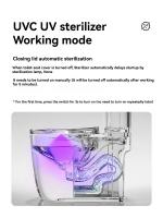 Lámpara De Desinfección Ultravioleta Inteligente Para Inodoro Nueva Herramienta De Purificación Y Estéril Para El Hogar Y Hoteles - details 6
