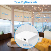 Interruptor De Cortina Inteligente Tuya ZigBee 3.0 Para Rollos Motor Eléctrico Google Home Alexa MQTTa Echo Control De Voz DIY - details 5