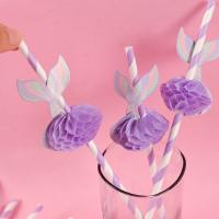 10pcs Bolas De Miel Mermaid Papel Color Morado Para Fiesta De Cumpleaños De Niñas Baño De Mar Fiestas Submarinas Suministros De Fiesta Favoritos Para Niños - details 0