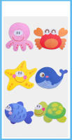 Puzzle De Madera 3D Para Bebés Y Niños Juguete Educativo De Ilustraciones Animales Y Oceanos Estilo Cartoon Enseñanza Cognitiva - details 7