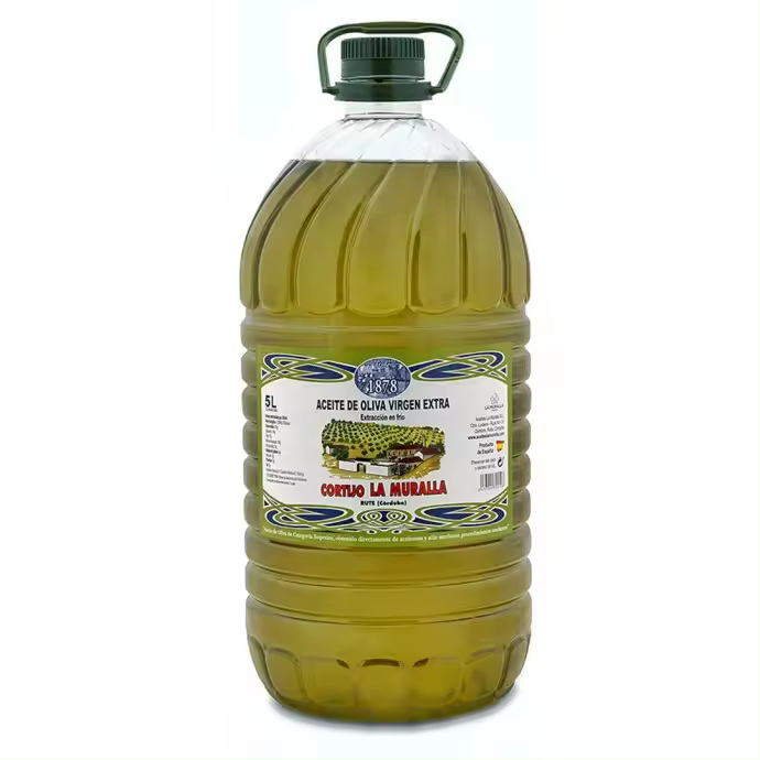 Aceite de Oliva Virgen Extra - Hojiblanca - Garrafa 5 Litros – Extracción en frío – Olivar Tradicional - 1