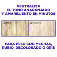 L’ORÉAL PARIS | Elvive Color Vive Champú y mascarilla Violeta Matizador para el pelo con mechas, rubio, decolorado o gris 200ml - details 1