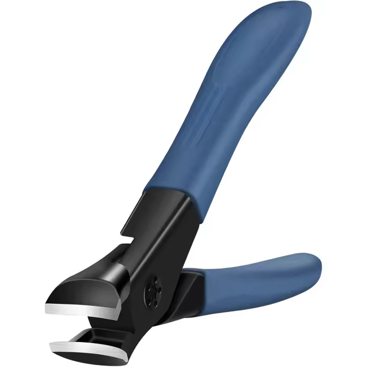 Cortauñas para uñas gruesas Start Makers Cortauñas para pies Cortauñas de mandíbula ancha Cortauñas de alta resistencia Cortauñas de punta curvada afilada para hombres - 1