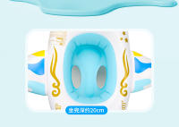Nuevo anillo de natación para bebés, anillo de natación para niños, anillo de natación para bebés, avión interestelar azul, pistola de agua, barco - details 8