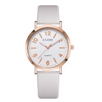 Reloj De Pulsera De Cuero Para Mujer SZTME Versión Coreana Con Escala Digital Luz Nocturna Estilo Fashion Y Casual - details 9