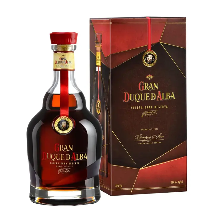 Brandy Gran Duque de Alba - Botella 70 CL - Solera Gran Reserva - 40% - 1