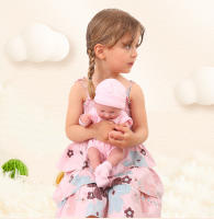 Muñeca Bebe Reborn De 35cm Silicona Realista Para Niñas Y Niños Muñeca Emoticon Llorando Juguete Interactivo Para Niños Mayores De 3 Años - details 1