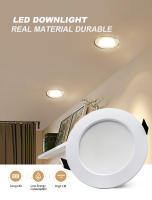 Lámpara De Techo LED Redonda Revestida 18W 15W 12W 9W 7W Luz Direccional Para Sala De Estar Iluminación Interior Doméstica - details 2