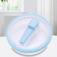 Tapa De Repuesto Para Tumblers De 40 Oz Con Pajita De Plegado Antidesbordamiento Y a Prueba De Polvo Para Stanley Material AS+PP+TP Tamaño Alrededor De 10cm*10cm*5cm Peso Alrededor De 70g - details 0