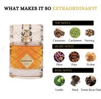 Perfume árabe golden elixir  de riffs en 100 Ml unisex - details 2