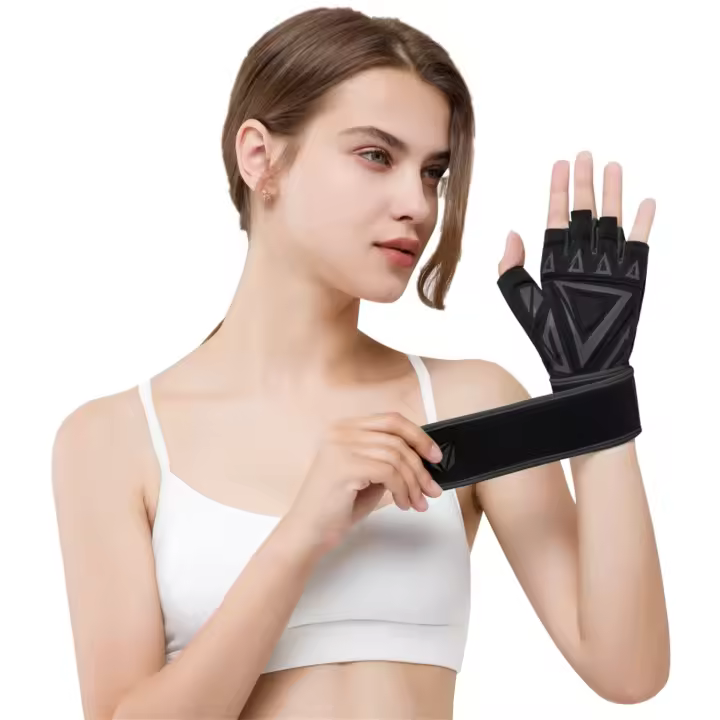 Guantes De Gimnasio Para Hombres Y Mujeres Con Correa Al Pulgar 2023 Antideslizantes Transpirables Para Entrenamiento Y Ejercicios De Levantamiento De Pesas - 1