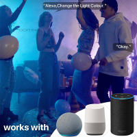 Bombilla LED Zigbee GU10 Wifi Inteligente Control Por Voz Compatible Con Alexa Google Smartthings Luz Spot 110V 220V RGBCW 40000Hrs - details 5