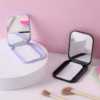 Pequeño Espejo Y Peine De Moda Portátil Plegable Para Niñas Herramientas De Maquillaje Espejo De Vestíbulo Con Peine - details 6