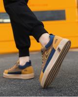 Zapatos De Deporte Casual Para Hombre Zapatillas Ligeros De Correr Y Caminar Moda Nueva Antideslizantes Con Cordones En La Parte Superior De Algodón - details 4