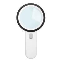 Lupa de mano 30X, Lupa with 12 Luces LED para personas mayores que Leen, observan Monedasexploran, Selllos y Mapas. - details 2