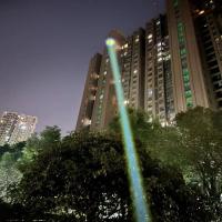 Linterna LED Recargable 9000LM Luz Blanca Láser Super Brillante 2000m Luz De Camping Torcha Potente Impermeable Para Aventura Al Aire Libre - details 5