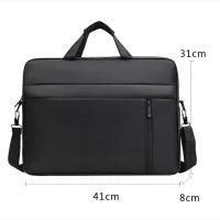 Bolsa Para Portátil Compatible Con MacBook Air pro Retina 15.6 Pulgadas Funda Para PC Tableta Cubierta Para Lenovo Air HP Dell Accesorios Negro Tamaño Approx 41x31x8cm - details 1